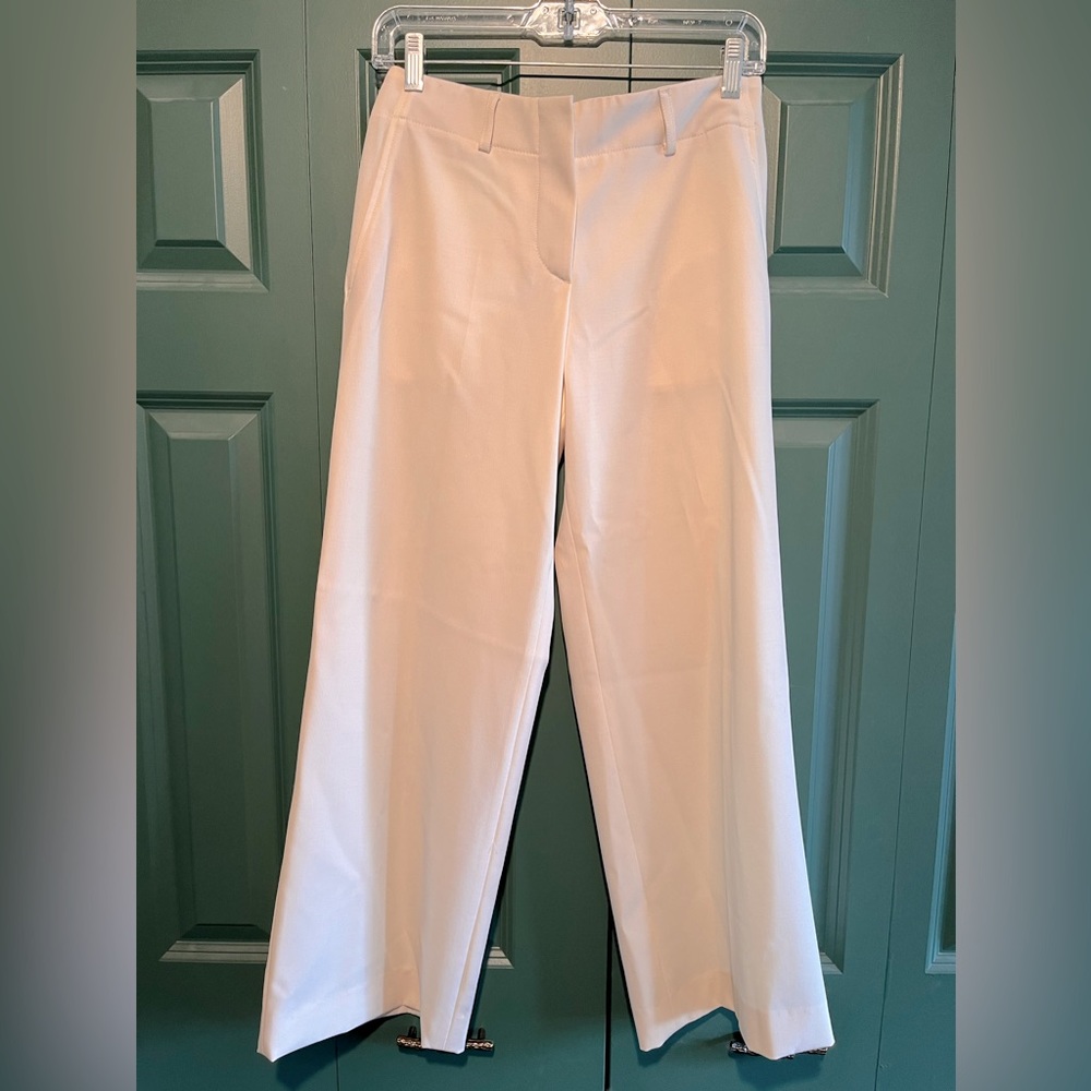 Gunex white cream trousers
